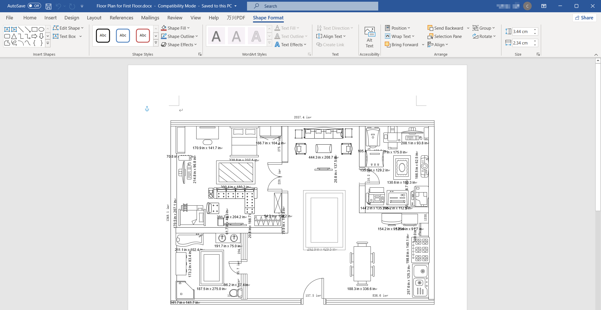 Master the Art of Floor Planning in Word