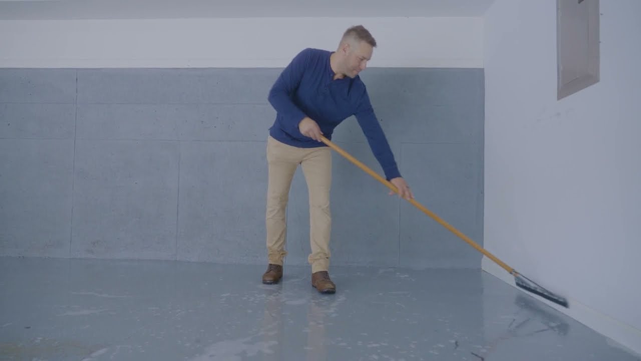 How to Apply Rust-Oleum Rocksolid Garage Floor Coating