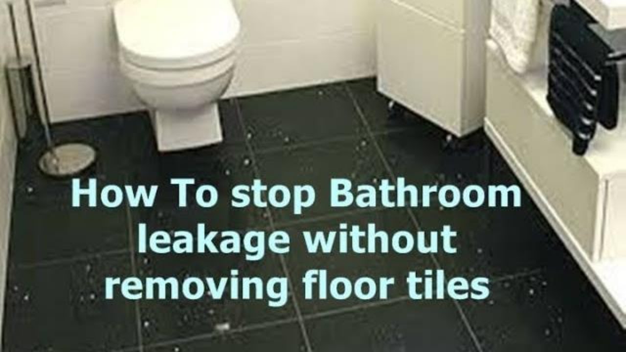How to Keep Bathroom Floor Dry