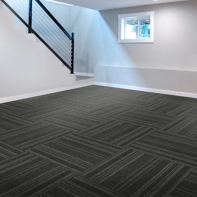 Are Carpet Tiles Good for Basement Floors  