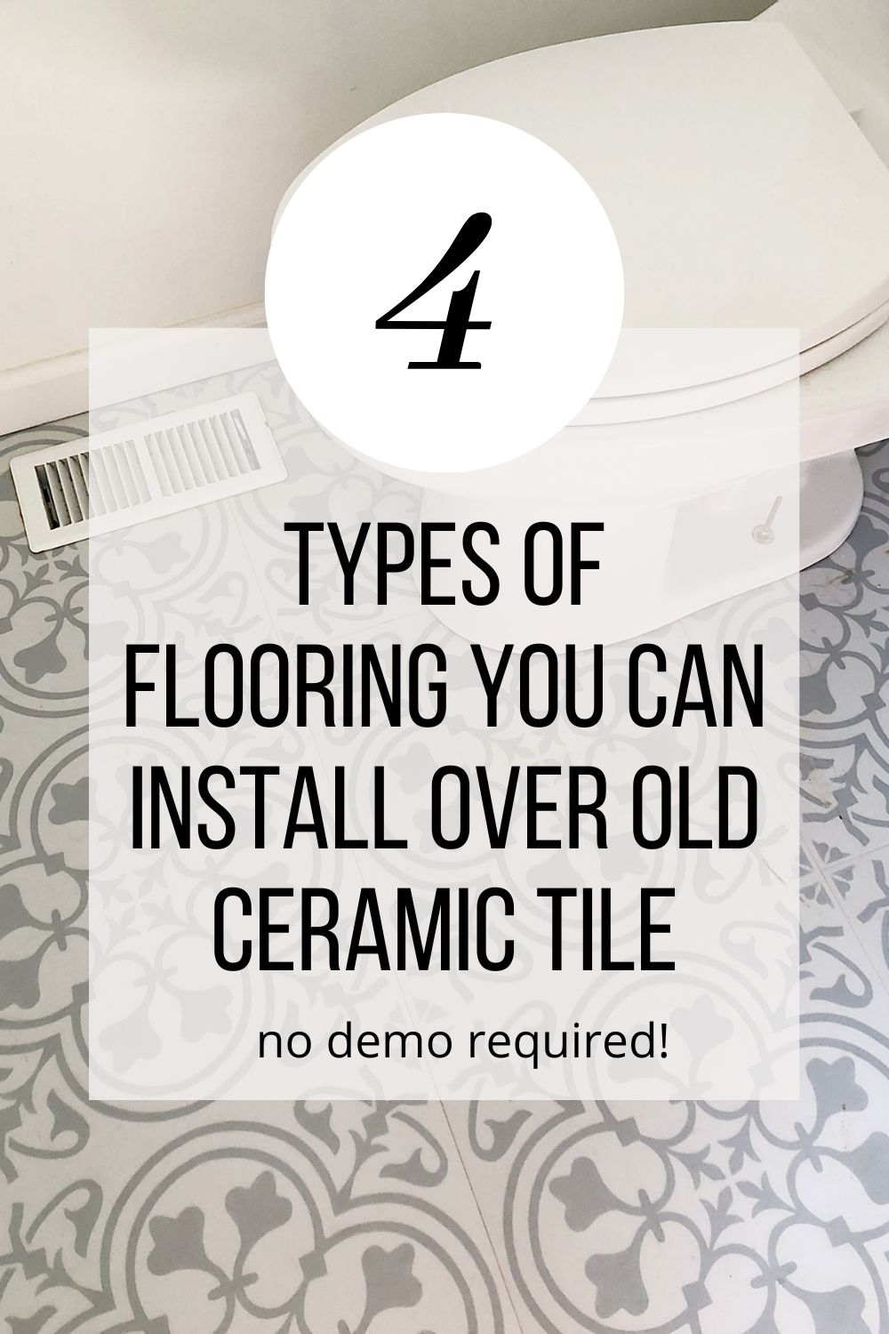 What Type of Flooring Can Go Over Tile  