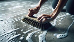 concrete floor cleaning tips