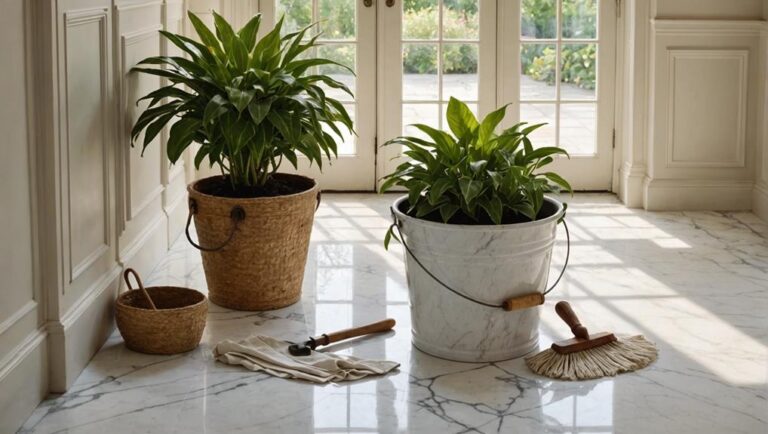 antique marble floor cleaning tips