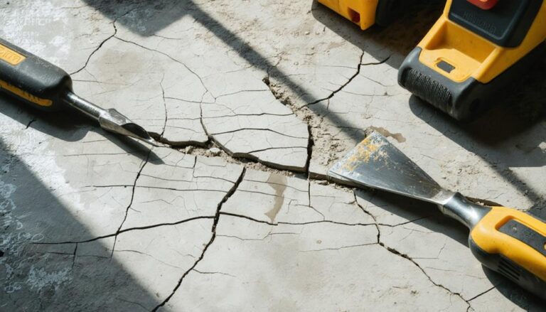 concrete floor cracking causes