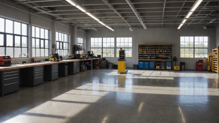 durable flooring for workshops