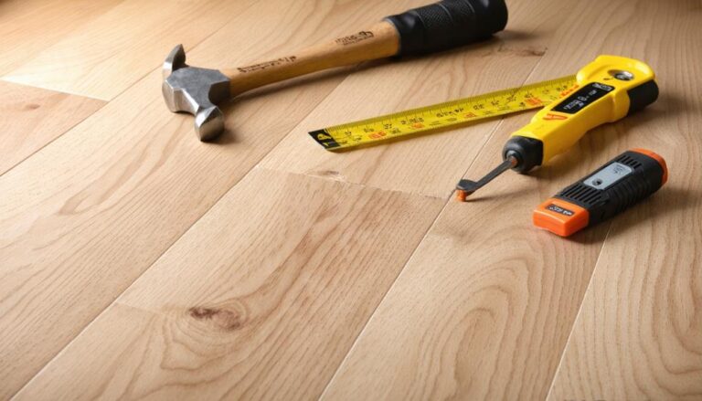 filling gaps in laminate