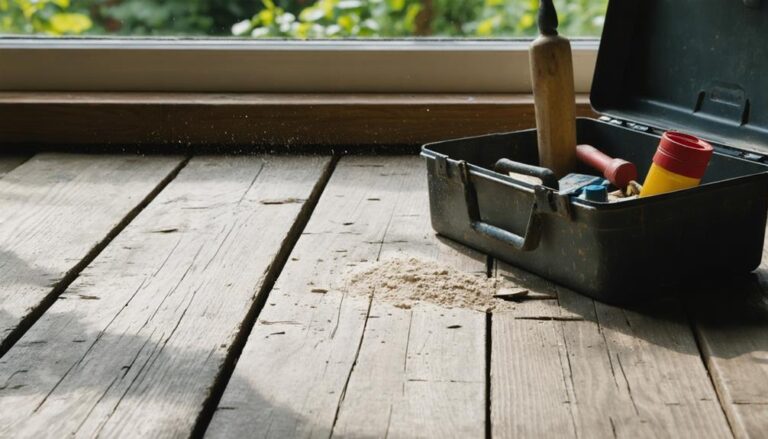 fixing unstable floorboards promptly