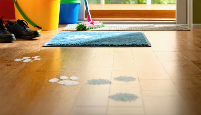 high traffic floor cleaning techniques