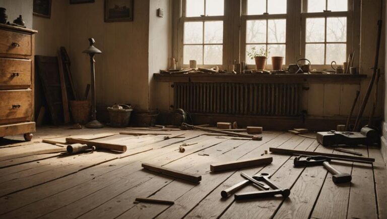 leveling floors in homes