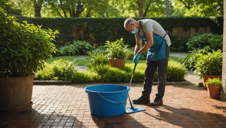 mildew removal outdoor floors