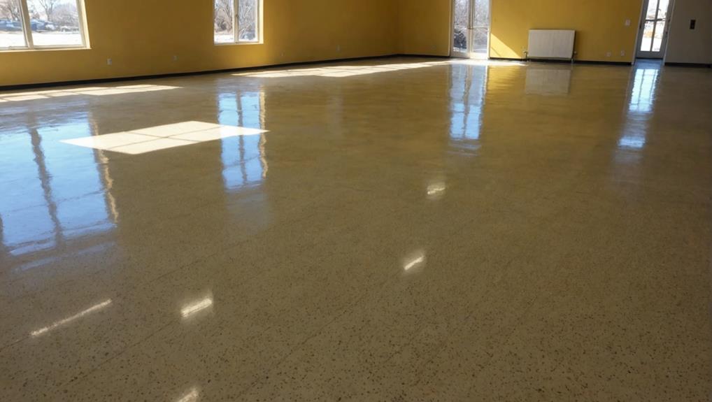 preventing floor coating yellowing