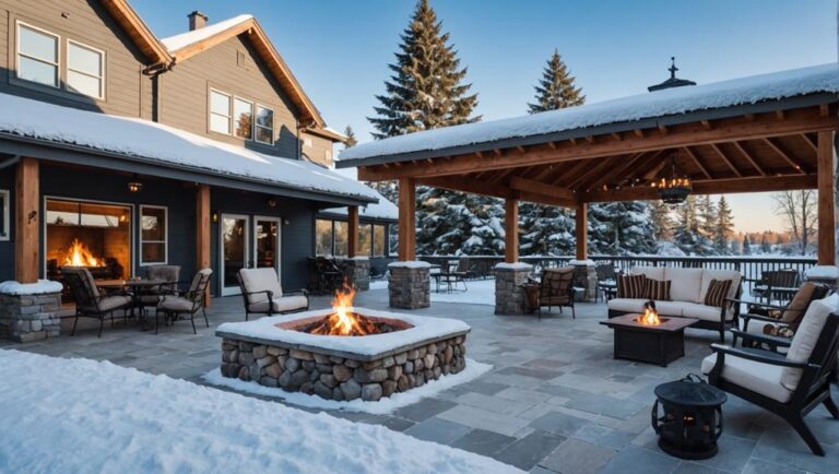 protecting outdoor flooring winter