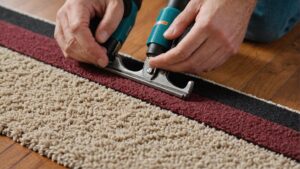 repairing carpet flooring seams