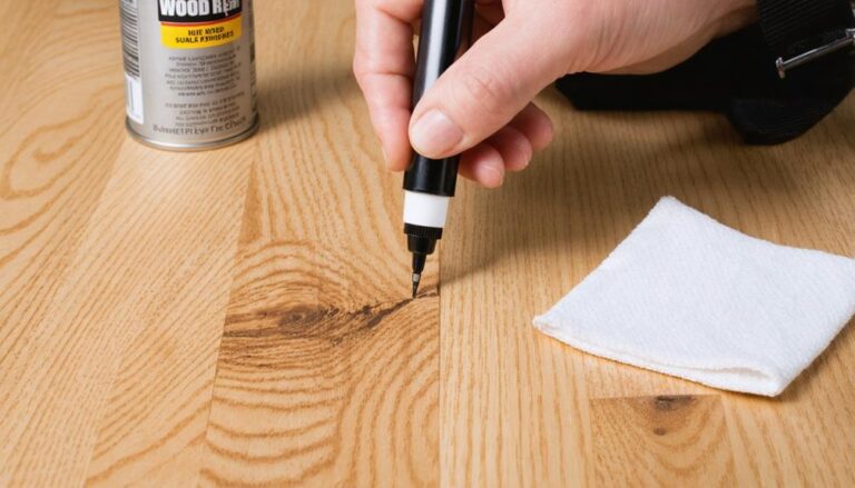 repairing hardwood floor scratches