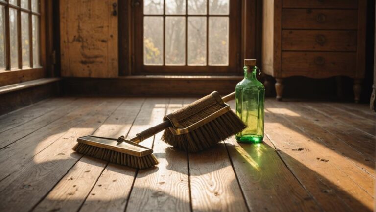 vintage floor cleaning essentials