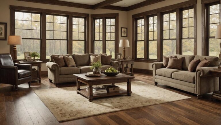 wood tone floor harmony