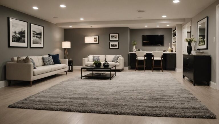 basement flooring low ceilings