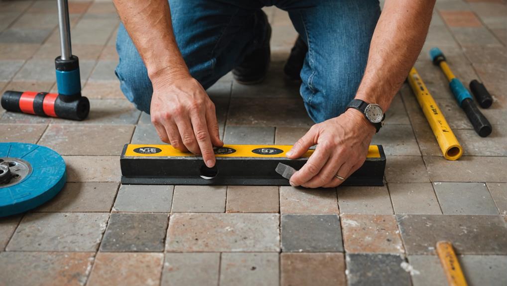 fixing uneven floor tiles