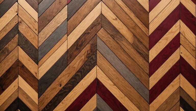 herringbone or chevron pattern