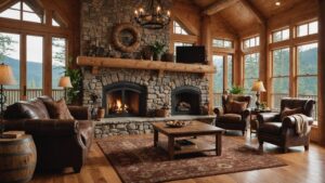 ideal cabin rental flooring