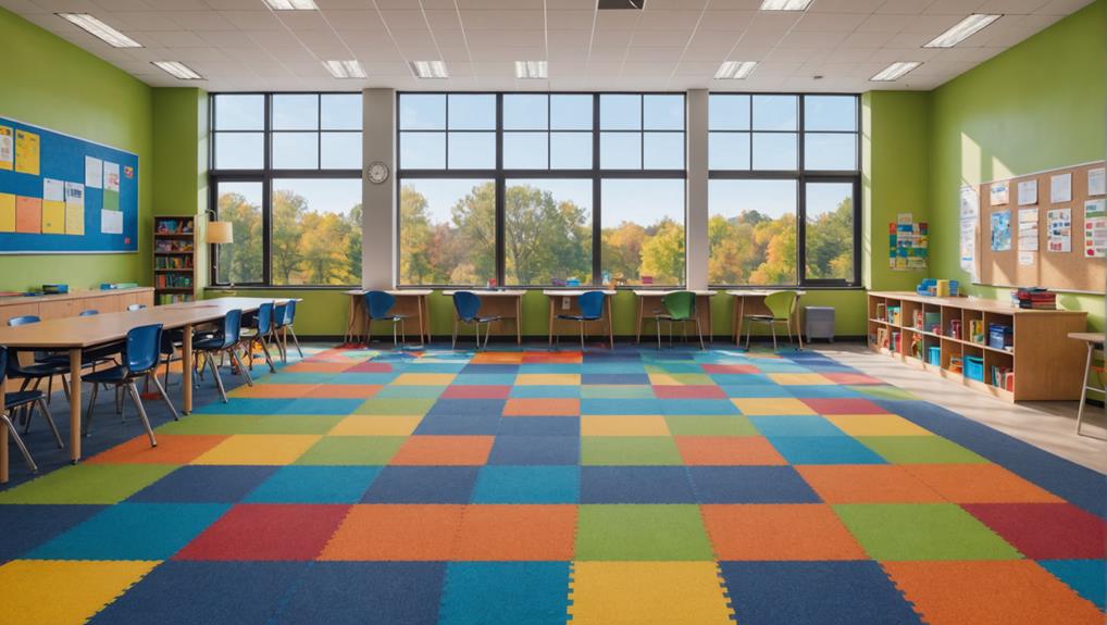 innovative flooring for classrooms