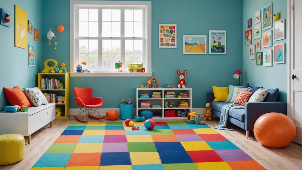 kids room safety flooring