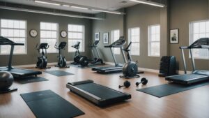 minimize gym equipment noise