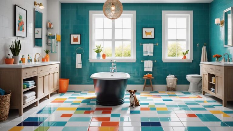 pet friendly bathroom flooring solutions