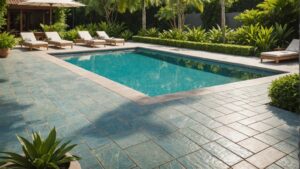 poolside slip resistant flooring