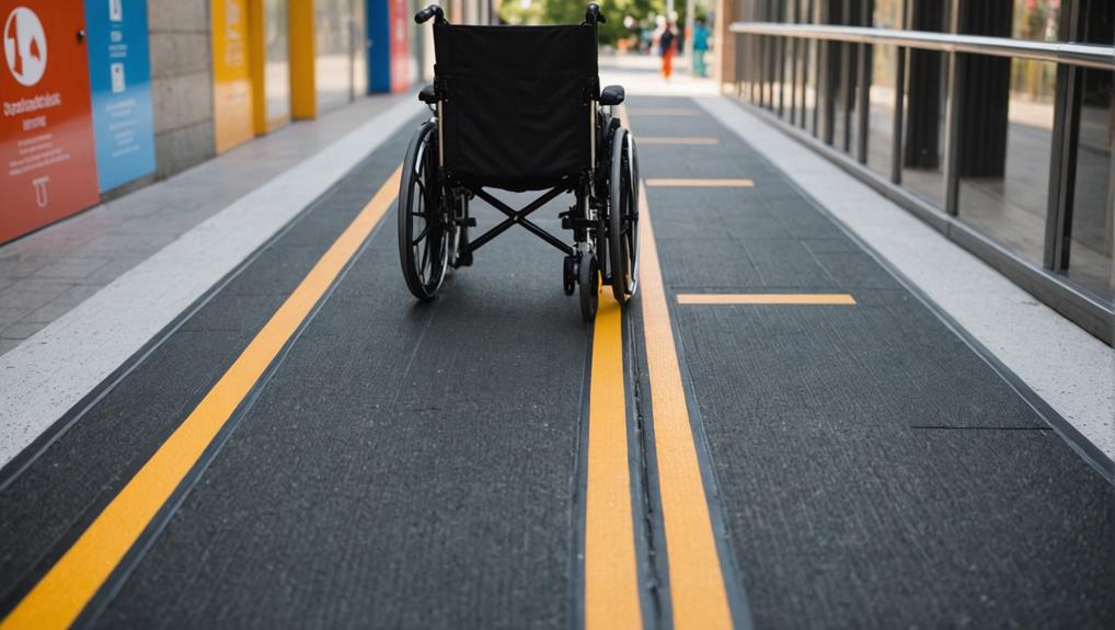 車椅子での滑りを防ぐ