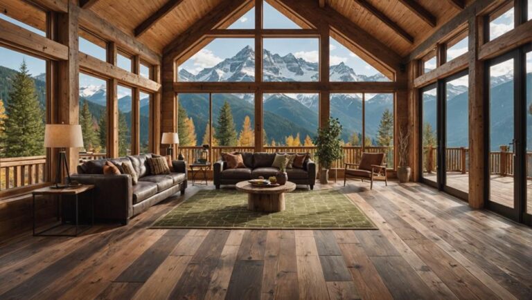 selecting mountain home flooring