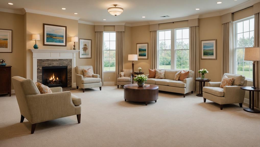 senior activity room flooring