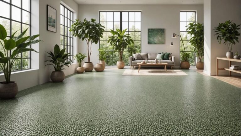 zen pebble tile flooring