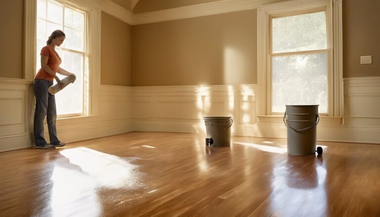 applying polyurethane to floors