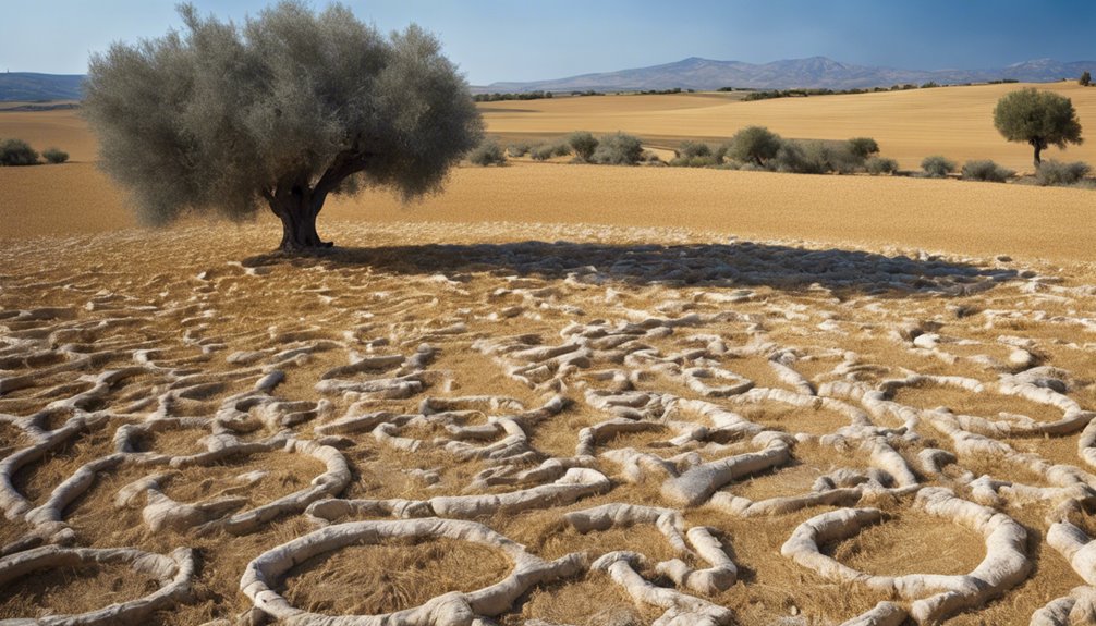 biblical agricultural processing site