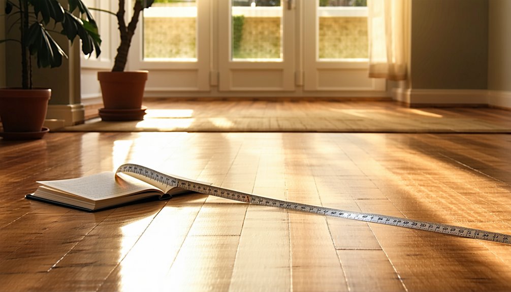 calculate required flooring area