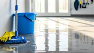 clean and maintain garage