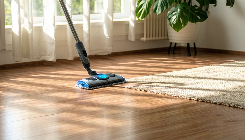 cleaning engineered hardwood floors