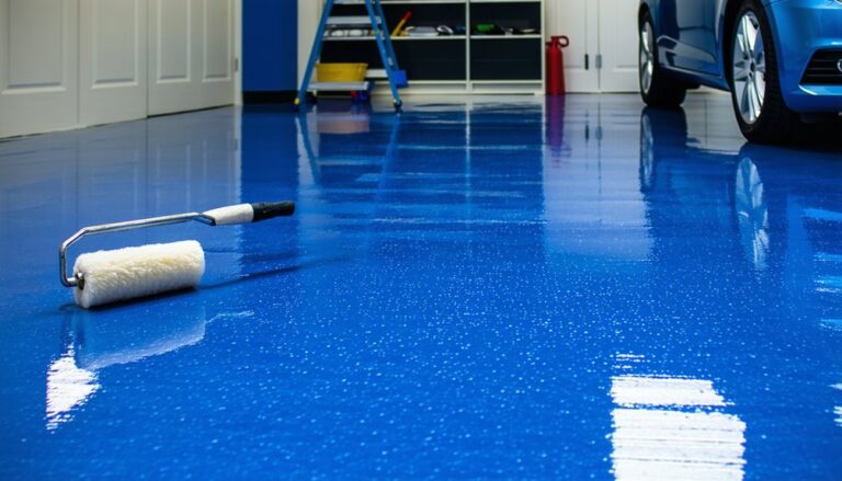 coating garage floor epoxy