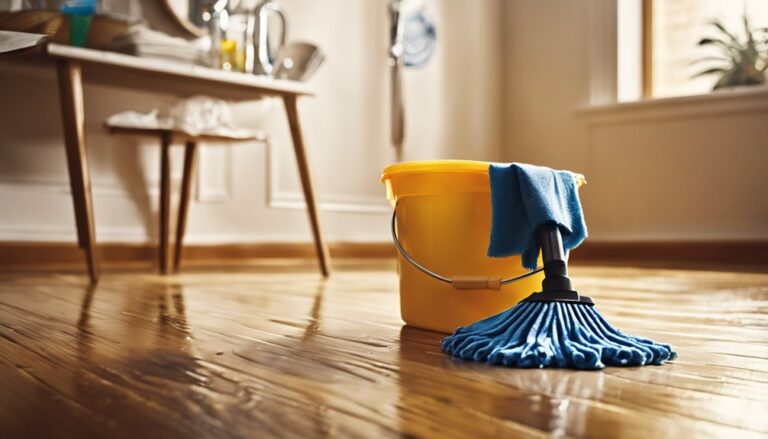 disinfecting wood floor surfaces