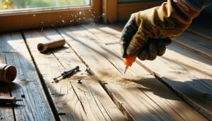 Arreglar eficazmente las tablas del suelo ruidosas