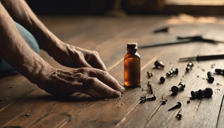fixing squeaky wood floors
