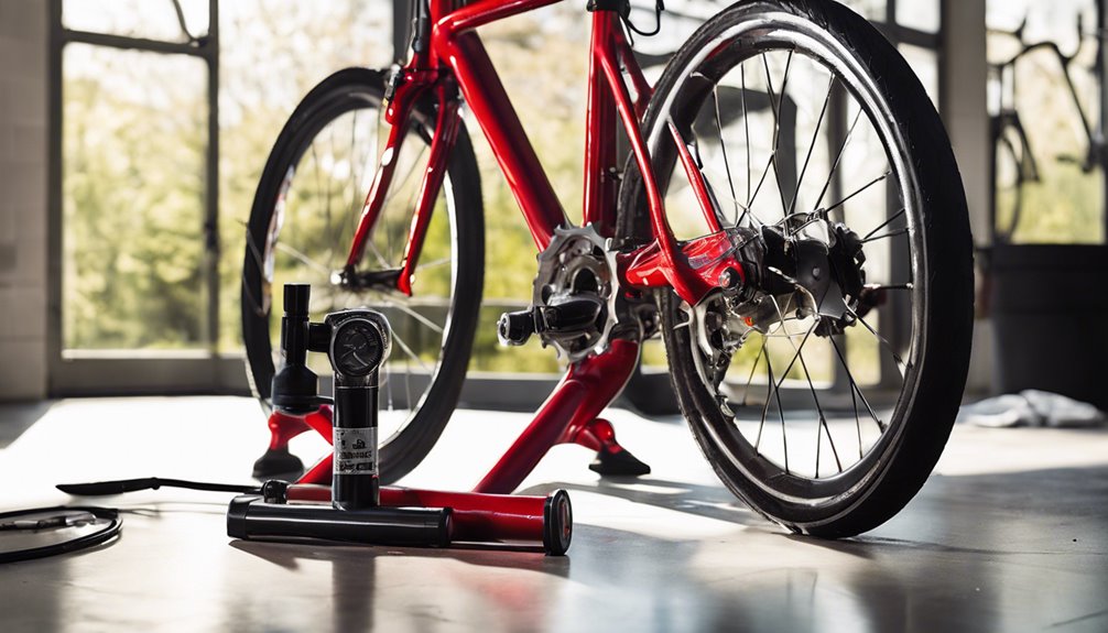 inflate bike tires efficiently