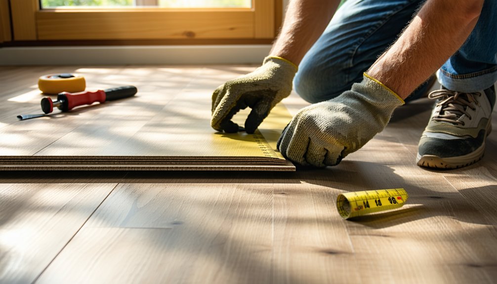 install vinyl flooring properly