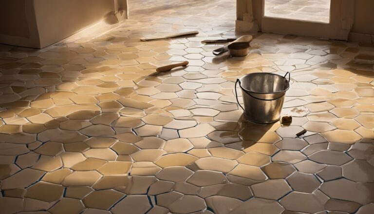installing ceramic floor tile