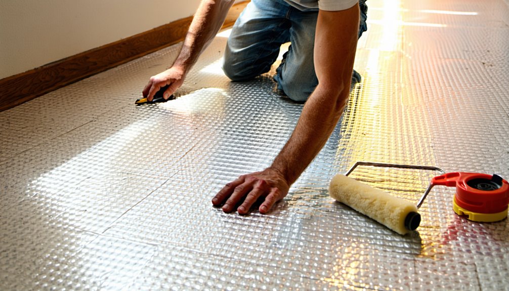 installing vinyl sheet flooring