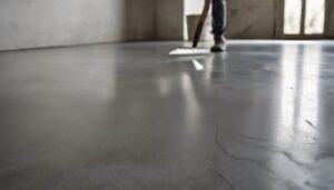 leveling a concrete floor
