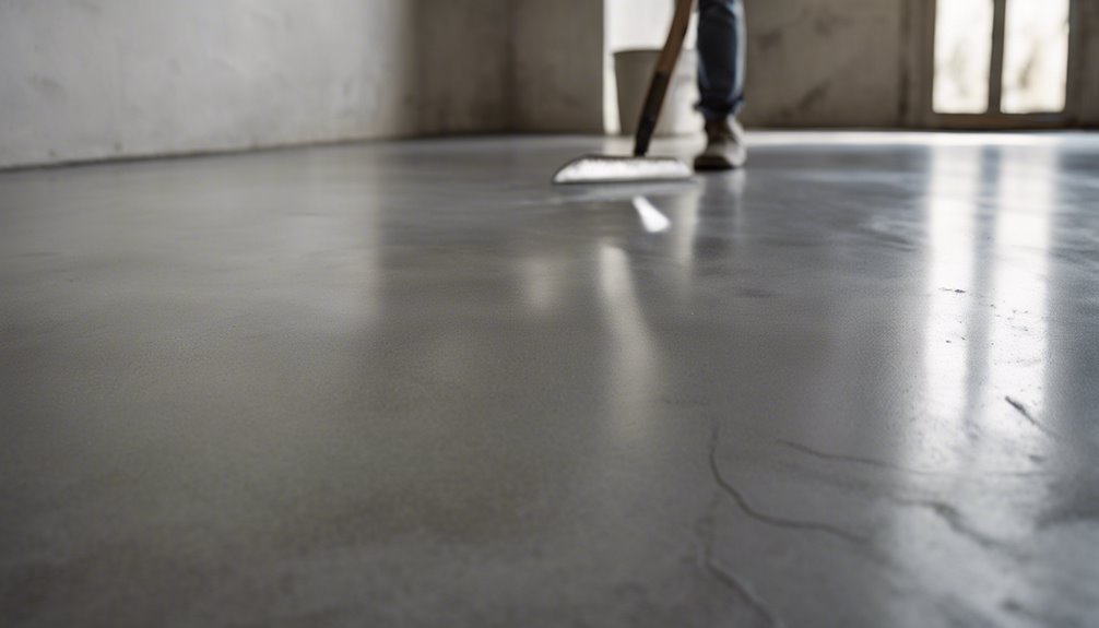 leveling a concrete floor