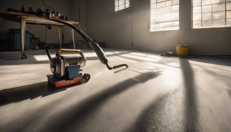 leveling a concrete floor