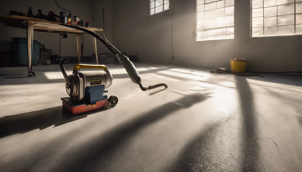 leveling a concrete floor